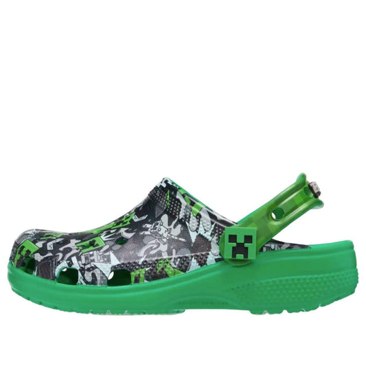 (GS) Crocs Classic Clog 'Minecraft Black Green' 208320-90H